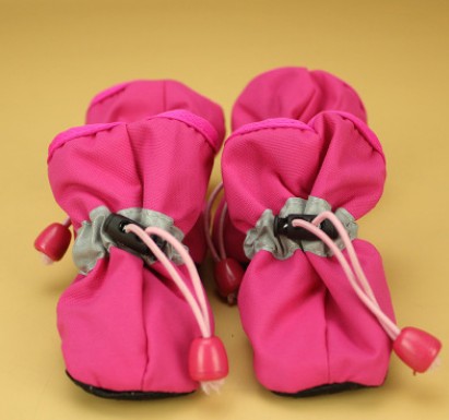 Soft-Bottom Dog Shoes - Anti-Slip Warm Boots for Small to Medium Dogs