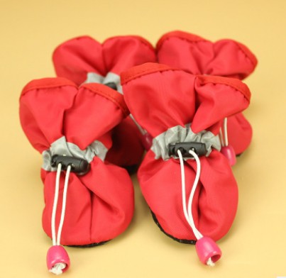 Soft-Bottom Dog Shoes - Anti-Slip Warm Boots for Small to Medium Dogs
