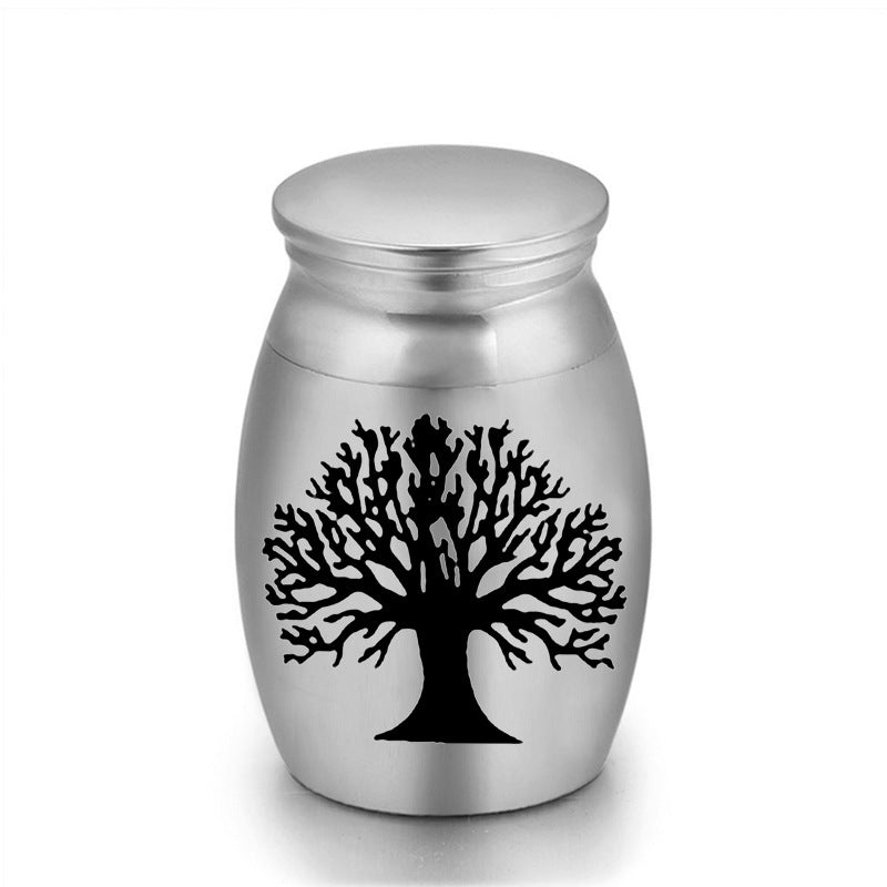 Pet Cremation Urns Metal Memorial Jars For Cats And Dogs Funeral Supplies
