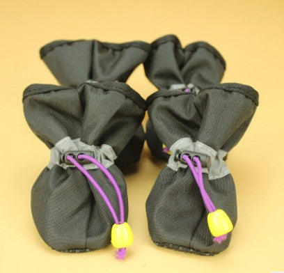 Soft-Bottom Dog Shoes - Anti-Slip Warm Boots for Small to Medium Dogs