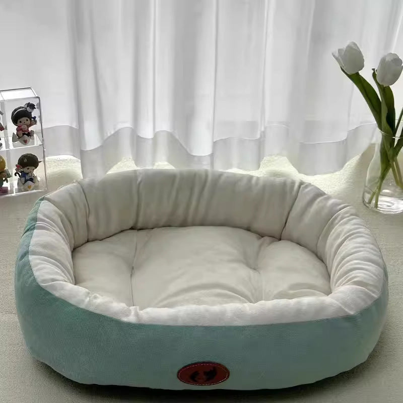 Cozy Cat Bed - Warm Thickened Pet Nest for All Seasons