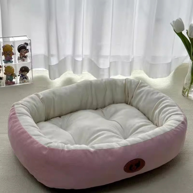 Cozy Cat Bed - Warm Thickened Pet Nest for All Seasons