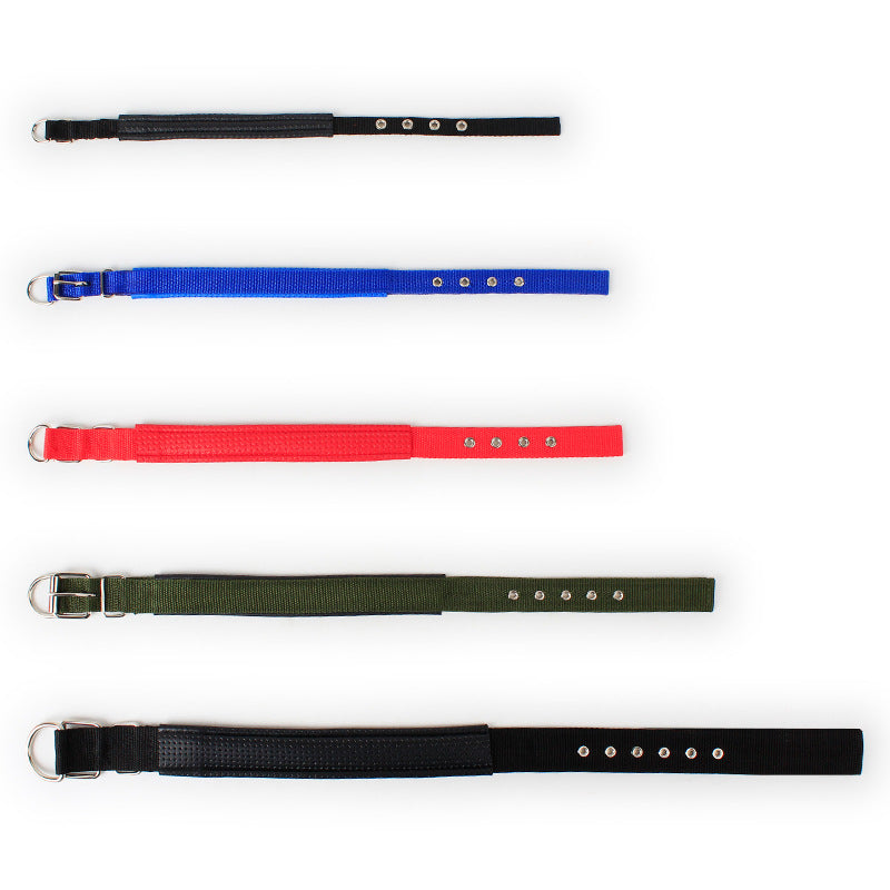 Pet collar soft leather lining polypropylene pet foam collar