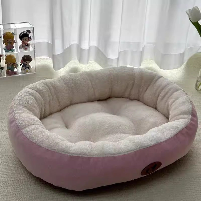 Cozy Cat Bed - Warm Thickened Pet Nest for All Seasons