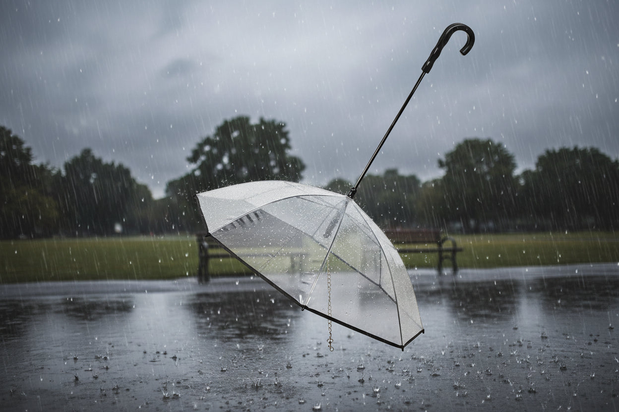 Dog's Transparent Umbrella With Traction Chain Removable Umbrella Pet Products